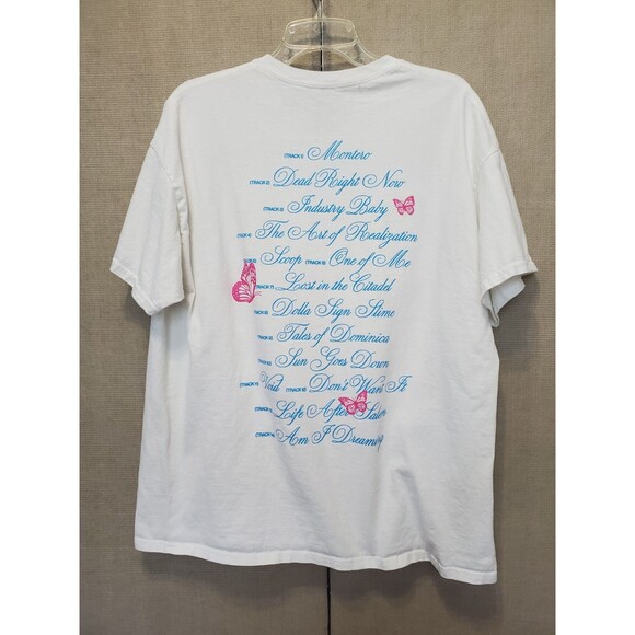Lil Nas X Montero Album White Graphic T-Shirt Size XL - Picture 5 of 6